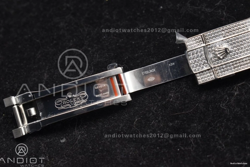 41mm Arabic Wheel Numerical Diamond Version Date Markers with DateJust JDF 900 ZipUp Best 1010